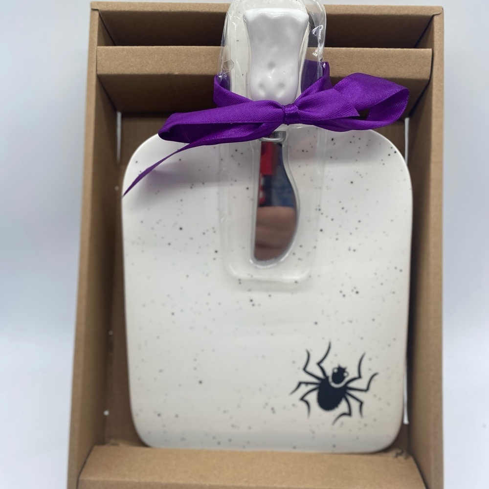 Kirkland's Home Halloween ceramic Cutting Board Set.